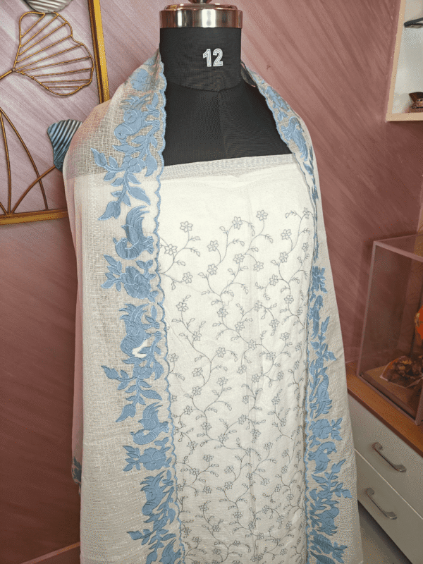 Unstitched Suits - white/blue - Image 4